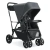 Stroller|Joovy - Caboose UL Sit and Stand Double Stroller - Jet Black - cutbabycare.com | baby boutique & care hub