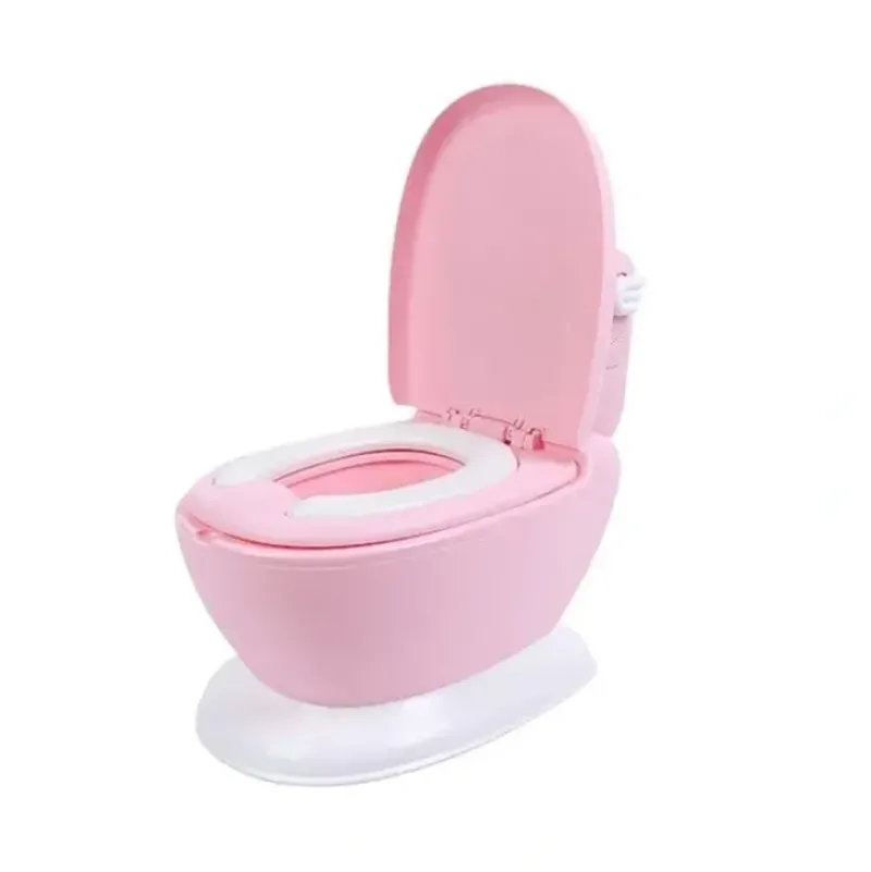 Health Safety|Joy Baby My First Toilet Training Potty with Sound - Pink - cutbabycare.com | baby boutique & care hub