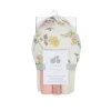 Bath Potty|Just Born - Hooded Bath Towel & Washcloths Set, Vintage Floral - cutbabycare.com | baby boutique & care hub
