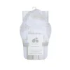 Bath Potty|Just Born - 4Pk Hooded Bath Towel & Washcloths Set, Natural Foliage - cutbabycare.com | baby boutique & care hub