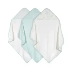 Bath Potty|Just Born - 3Pk Terry Hooded Towel, Desert Cactus - cutbabycare.com | baby boutique & care hub