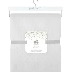 Shop All|Just Born Sparkle Quilt, Grey - cutbabycare.com | baby boutique & care hub