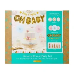 Shop All|Kate & Milo Gender Reveal Party Kit - cutbabycare.com | baby boutique & care hub
