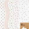 Shop All|Keababies - 5-Pack Urban Burp Cloths, Sweet Charm - cutbabycare.com | baby boutique & care hub