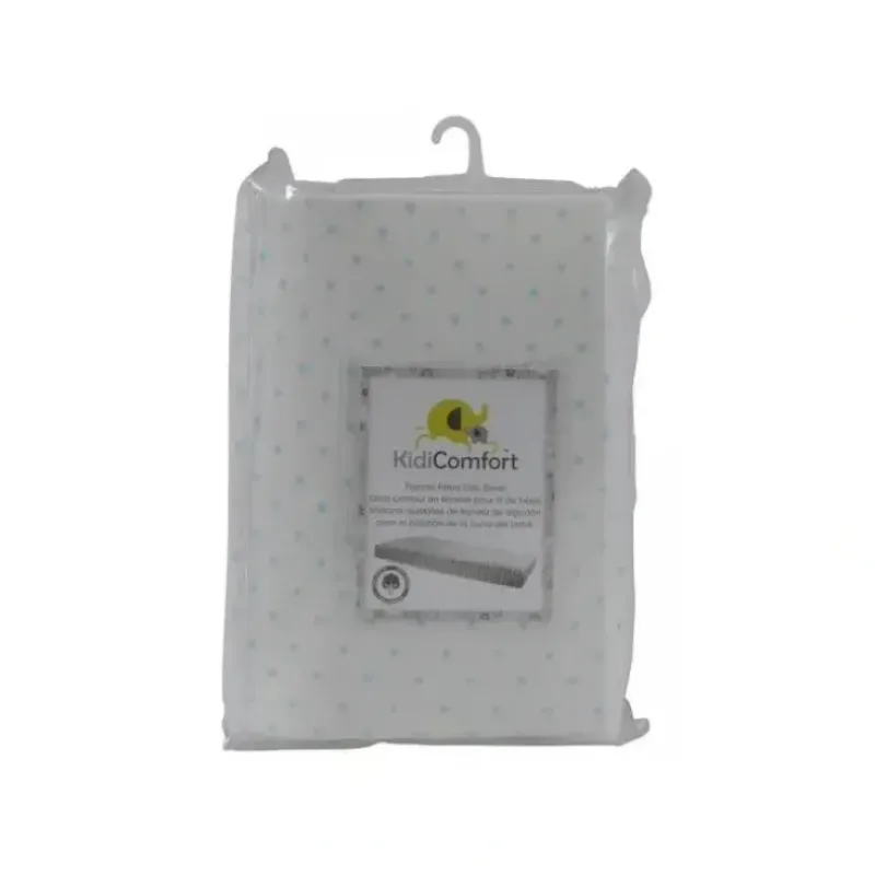 Shop All|Kidicomfort Cotton Fitted Sheet, Dotted Blue - cutbabycare.com | baby boutique & care hub