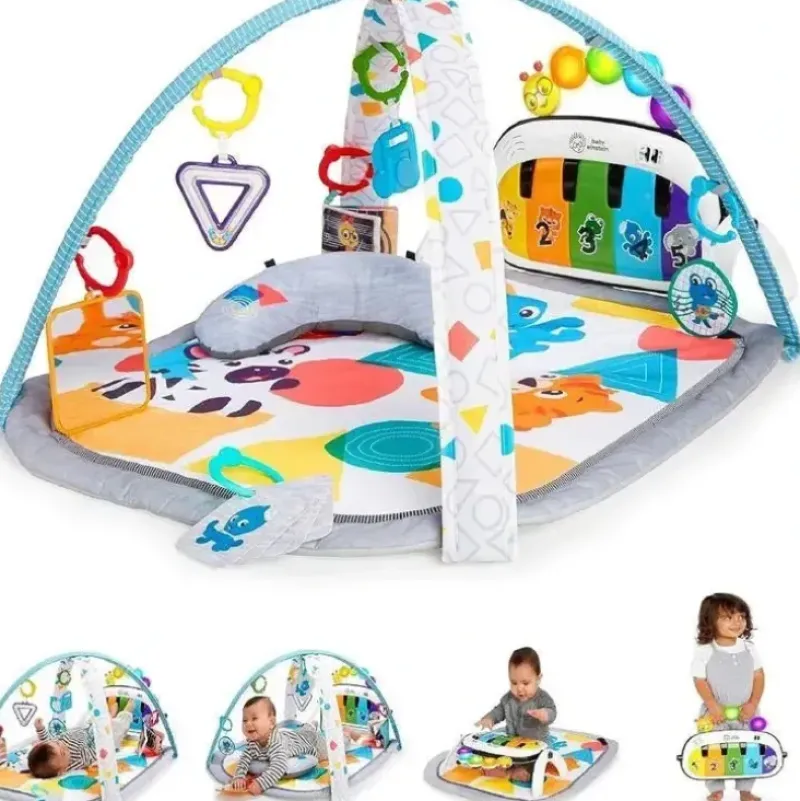 Shop All|Kids II - Baby Einstein 4-In-1 Kickin' Tunes, Music & Language Discovery Gym - cutbabycare.com | baby boutique & care hub