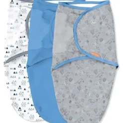 Car Seats|Kids II - 3Pk Swaddleme Original Swaddle, Dino - cutbabycare.com | baby boutique & care hub