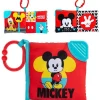 Stroller|Kids Preferred - Disney Black & White Mickey Mouse Soft Book - cutbabycare.com | baby boutique & care hub