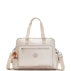 Stroller|Kipling - Alanna Baby Diaper Bag, Quartz Metallic - cutbabycare.com | baby boutique & care hub