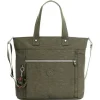 Shop All|Kipling Lizzie Laptop Tote Bag, Jaded Green - cutbabycare.com | baby boutique & care hub