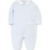 Shop All|Kissy Kissy - Baby Boy New Beginnings Footie With Collar, Blue - cutbabycare.com | baby boutique & care hub