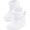 Shop All|Kissy Kissy - New Kissy Dots Print Booties, White/Pink - cutbabycare.com | baby boutique & care hub