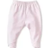 Shop All|Kissy Kissy Pointelle Footed Pant, Pink - cutbabycare.com | baby boutique & care hub