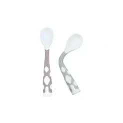 Shop All|Kushies - 2Pk Silibend Spoon, Sand/Pink - cutbabycare.com | baby boutique & care hub
