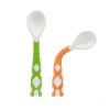 Shop All|Kushies - 2Pk Silibend Spoon, Sand/Emerald - cutbabycare.com | baby boutique & care hub