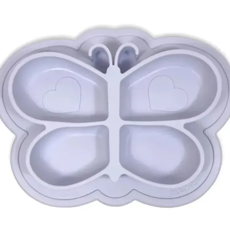 Shop All|Kushies - Siliplate Violet Butterfly - cutbabycare.com | baby boutique & care hub