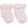 Shop All|Kushies Baby - 2Pk Girl Blush Solid & Hearts Socks Terry, 3/6M - cutbabycare.com | baby boutique & care hub