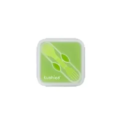 Shop All|Kushies Silibox Silicone Container, Citrus Square | Baby Food Storage Container - cutbabycare.com | baby boutique & care hub