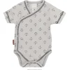 Shop All|Kushies St Tropez Boy Wrap Body Suit Grey - Preemie | Baby Bodysuit - cutbabycare.com | baby boutique & care hub