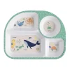 Shop All|Ladelle 27cm Ocean Melamine Divided Food Tray Kids/Children Feeding Plate Green - cutbabycare.com | baby boutique & care hub