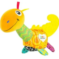 Shop All|Lamaze Mini Teether 13cm Dino Colourful Textured Baby Toy w/ Rattle/Crinkle 0m+ - cutbabycare.com | baby boutique & care hub