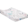 Shop All|Lambs & Ivy - Baby Blooms Watercolor Floral/Butterfly Soft Changing Pad Cover - cutbabycare.com | baby boutique & care hub