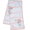 Shop All|Lambs & Ivy - Bedtime Originals Disney Baby The Little Mermaid White Baby Blanket, Ariel - cutbabycare.com | baby boutique & care hub