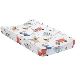 Shop All|Lambs & Ivy - Construction Zone Changing Pad Cover - cutbabycare.com | baby boutique & care hub