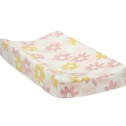 Shop All|Lambs & Ivy - Daisy Dreams Changing Pad Cover - cutbabycare.com | baby boutique & care hub