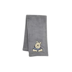 Shop All|Lambs & Ivy - Disney Forever Pooh Baby Gray Blanket - cutbabycare.com | baby boutique & care hub