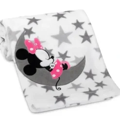 Shop All|Lambs & Ivy - Disney Minnie Baby Star Nite Blanket - cutbabycare.com | baby boutique & care hub