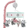Shop All|Lambs & Ivy - Little Spirit Coral/Mint Southwest Fox & Owl Musical Baby Crib Mobile - cutbabycare.com | baby boutique & care hub