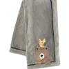 Stroller|Lambs & Ivy - Sierra Sky Grey Bear/Owl Soft Fleece Baby Blanket - cutbabycare.com | baby boutique & care hub