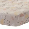 Shop All|Lambs & Ivy Baby Noah Taupe Fitted Crib Sheet - cutbabycare.com | baby boutique & care hub