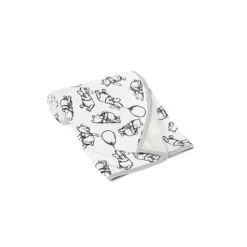 Shop All|Lambs & Ivy Black & White Winnie The Pooh Baby Blanket - cutbabycare.com | baby boutique & care hub