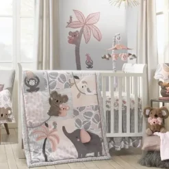 Shop All|Lambs & Ivy Calypso 4-Piece Crib Bedding Set - cutbabycare.com | baby boutique & care hub
