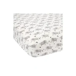 Shop All|Lambs & Ivy Elephant Crib Sheet - cutbabycare.com | baby boutique & care hub