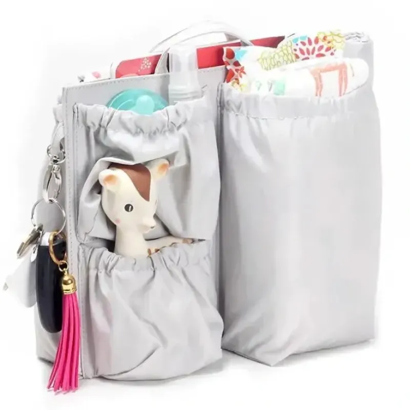 Shop All|Life In Play ToteSavvy Mini Diaper Bag Insert, Grey - cutbabycare.com | baby boutique & care hub