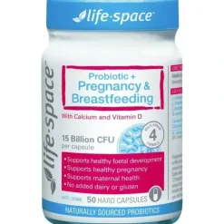 Health Safety|Life Space Probiotic + Pregnancy & Breastfeeding 50caps - cutbabycare.com | baby boutique & care hub