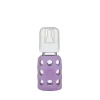 Shop All|Lifefactory Glass Baby Bottle, Lavender - cutbabycare.com | baby boutique & care hub