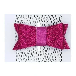 Shop All|Lily & Momo Glitter Bow - Pink - cutbabycare.com | baby boutique & care hub