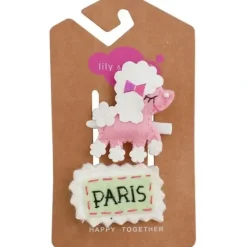 Shop All|Lily & Momo Paris Poodle Hair Clip - cutbabycare.com | baby boutique & care hub