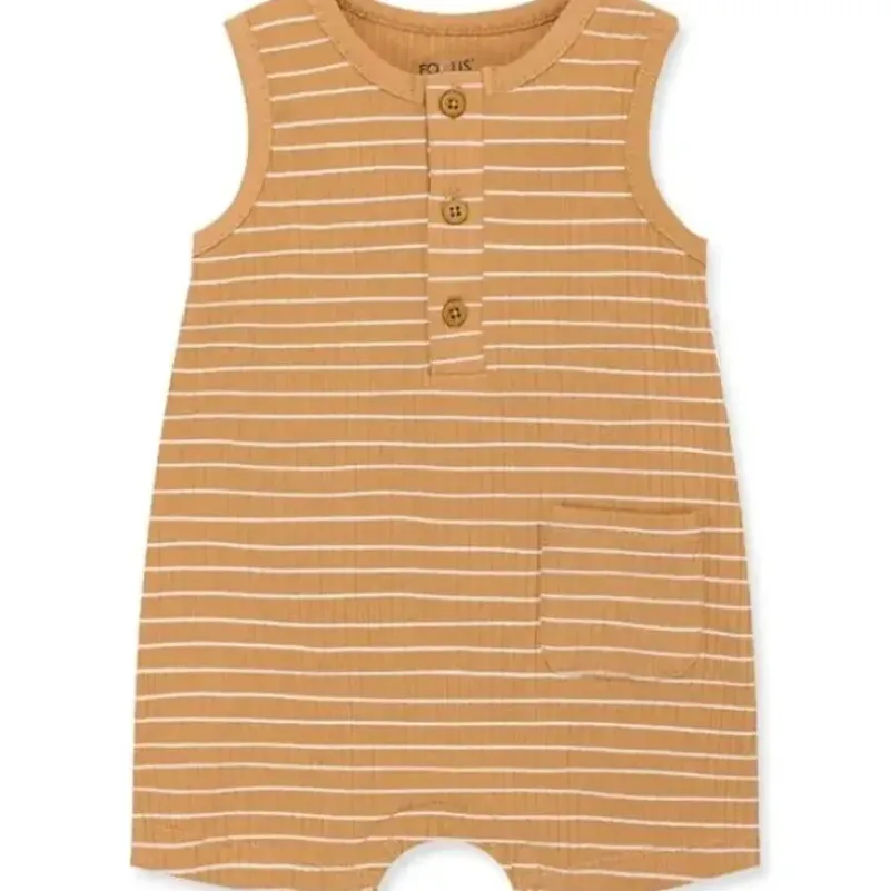 Shop All|Litlle Me - Baby Boy Focus Kids Desert Tropics Rib Romper - cutbabycare.com | baby boutique & care hub