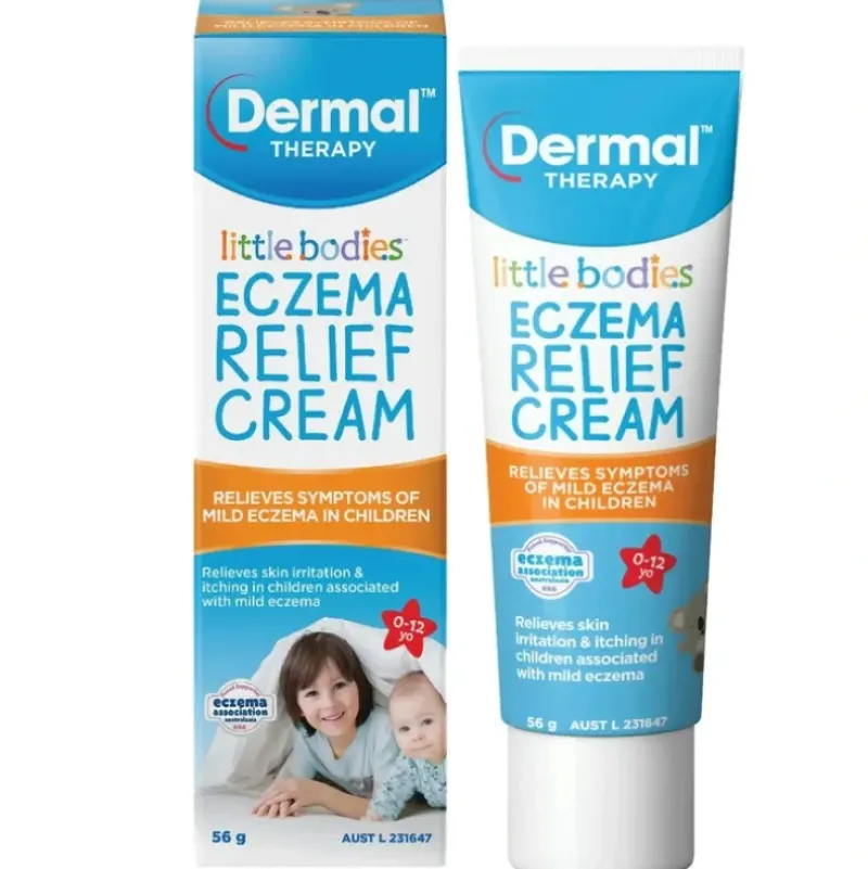 Health Safety|Little Bodies Eczema Relief Cream Tube 56g - cutbabycare.com | baby boutique & care hub