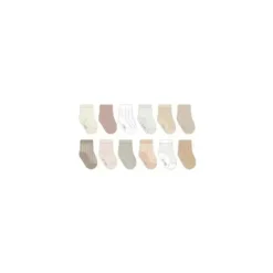 Shop All|Little Me - 12 Pk Baby Socks Textured Muted Socks, 0/12M - cutbabycare.com | baby boutique & care hub