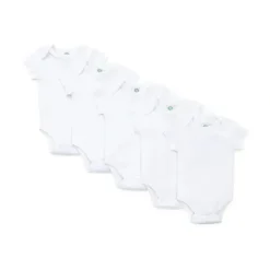 Shop All|Little Me - 5 Pk Bodysuits Short Sleeve, White - cutbabycare.com | baby boutique & care hub