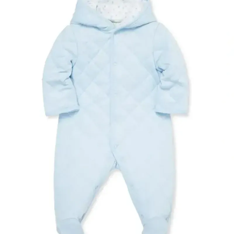 Shop All|Little Me - Baby Boy Blue Wonder Quilted Pram - cutbabycare.com | baby boutique & care hub