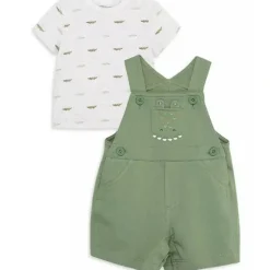Shop All|Little Me - Baby Boy Gator Shortall - cutbabycare.com | baby boutique & care hub