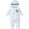 Shop All|Little Me - Baby Boys Puppy Toile Footie And Cap, Preemie - cutbabycare.com | baby boutique & care hub