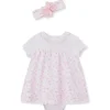 Shop All|Little Me - Baby Girl Butterfly Dreams Floral Popover & Headband - cutbabycare.com | baby boutique & care hub